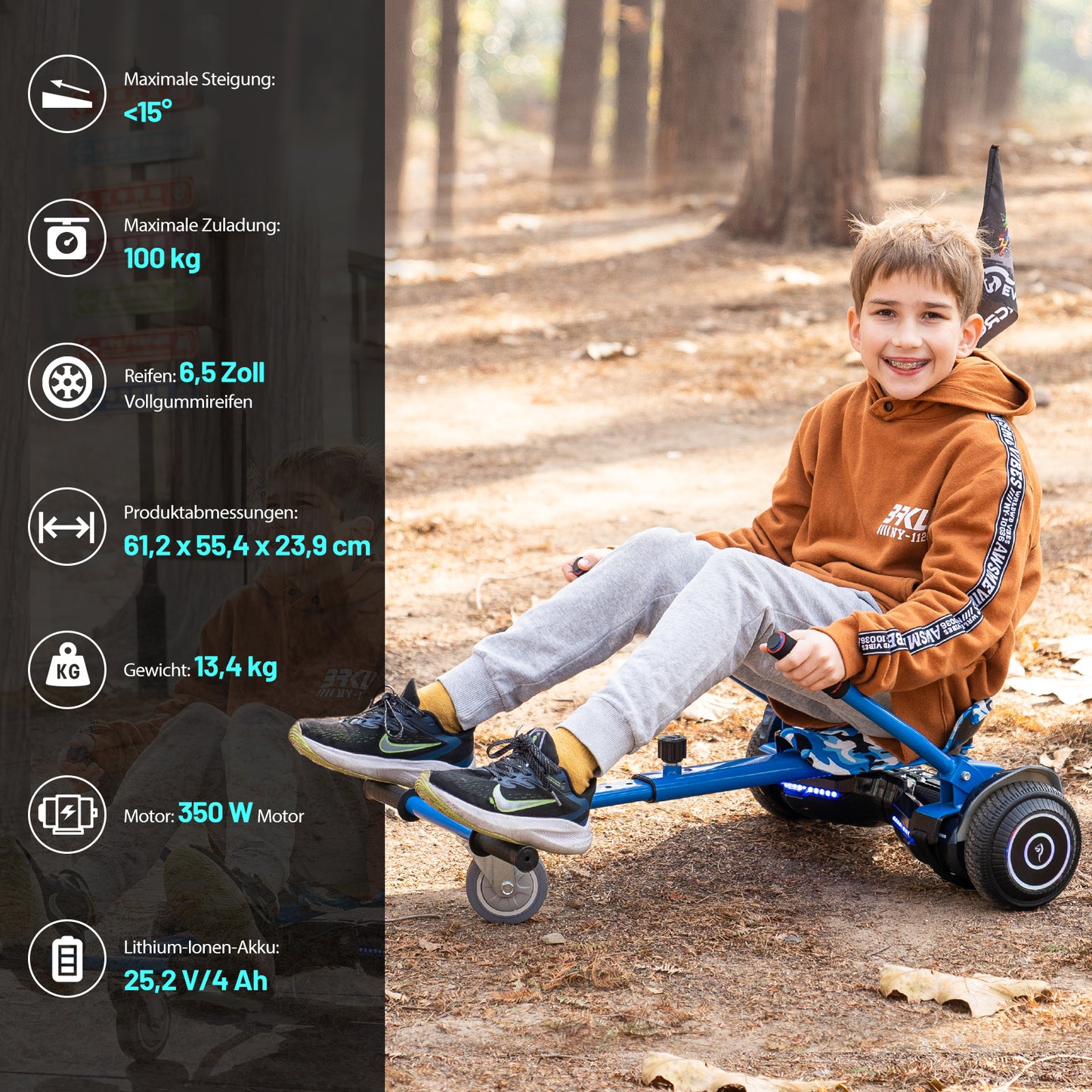 EVERCROSS EV2 Hover Car with Seat Mount