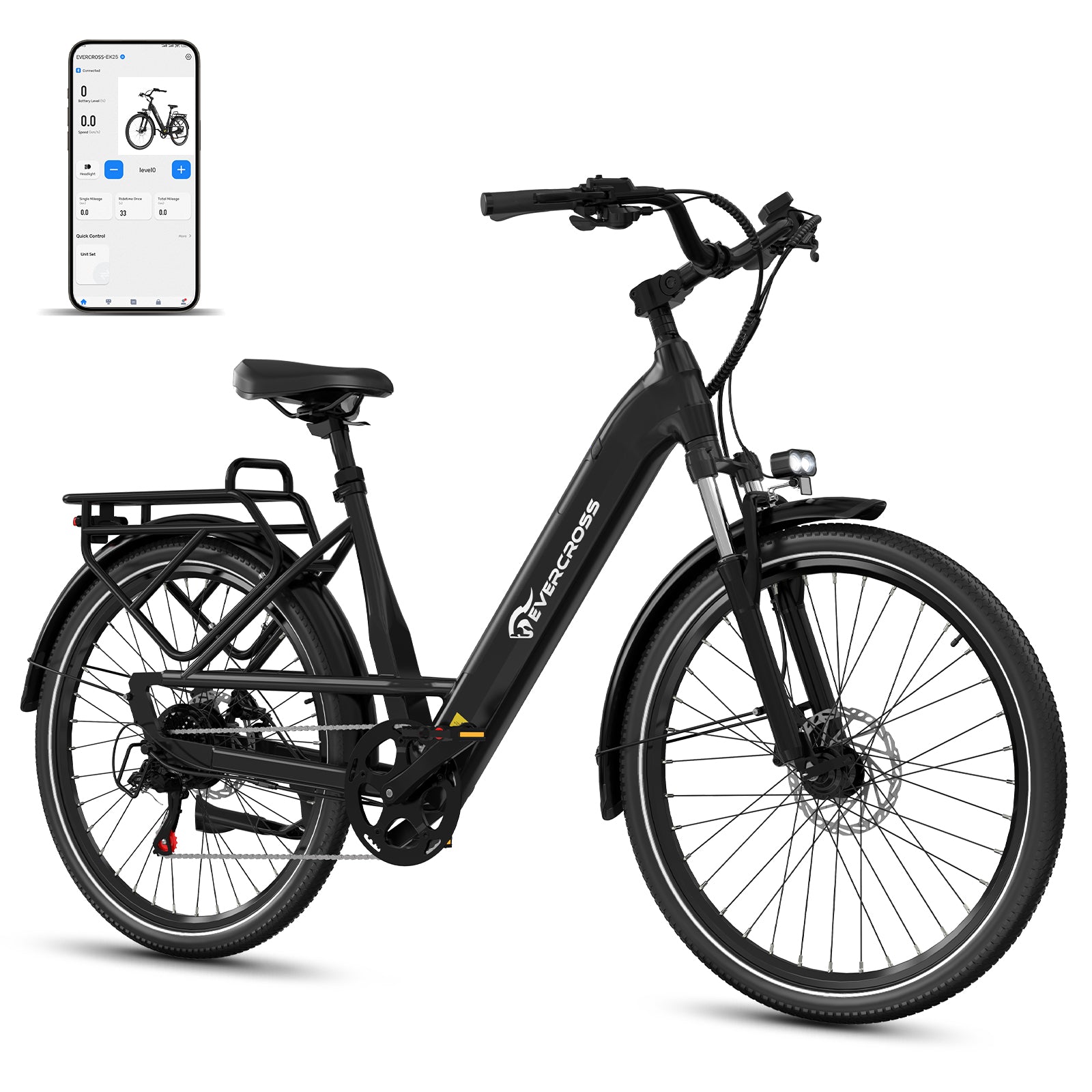 EVERCROSS EK25 Elektrofahrrad für Erwachsene –