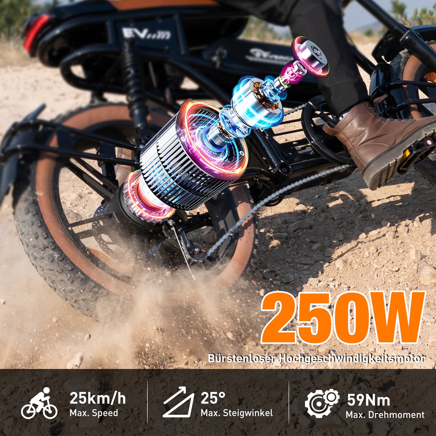 EVERCROSS EK30 Elektrofahrrad