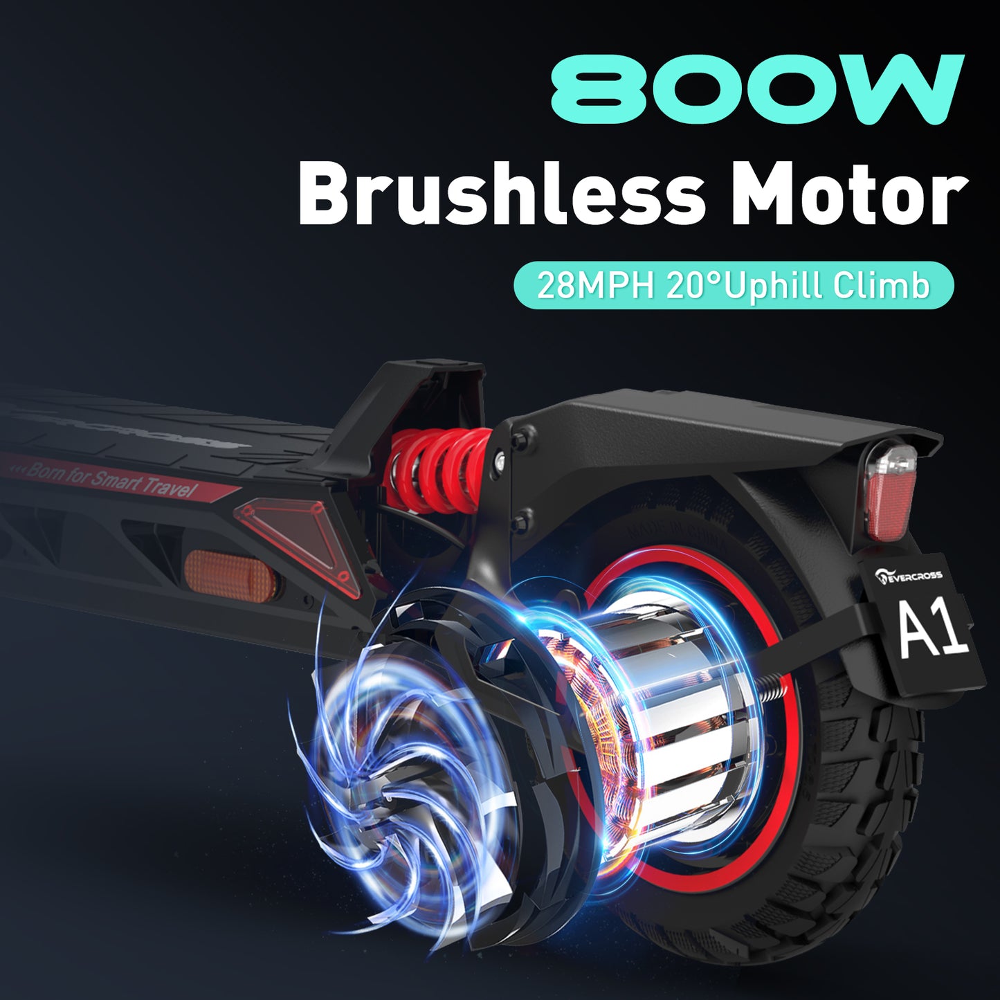 EVERCROSS A1 Faltbarer Elektroroller(NO ABE)