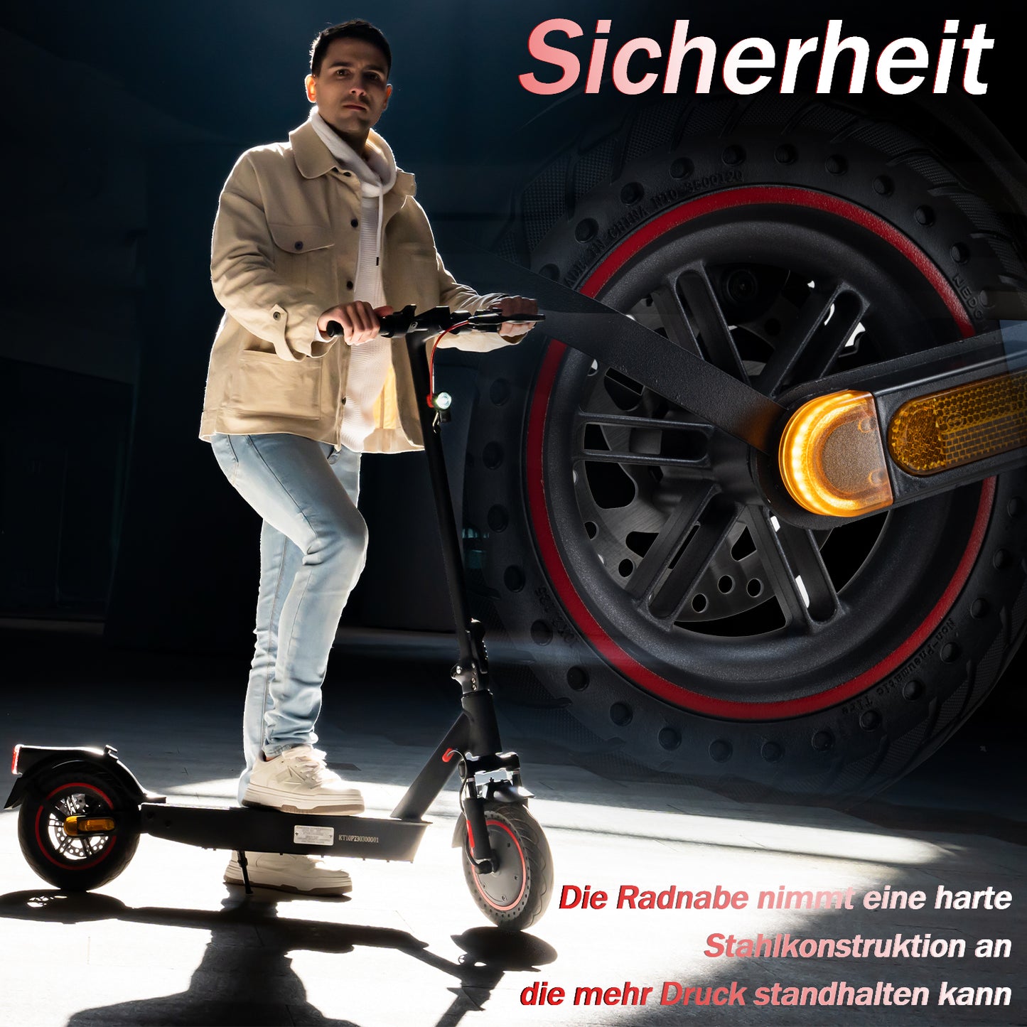 EVERCROSS EV10K PRO ABE Faltbarer Elektroroller