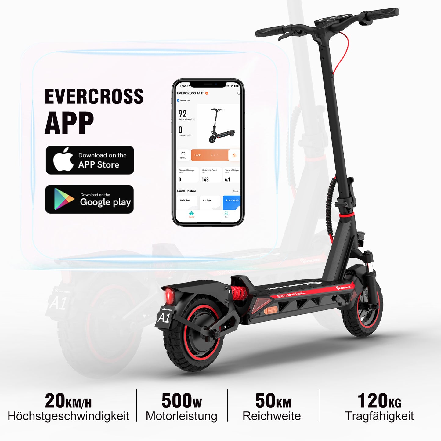 EVERCROSS A1 Electroroller(ABE)