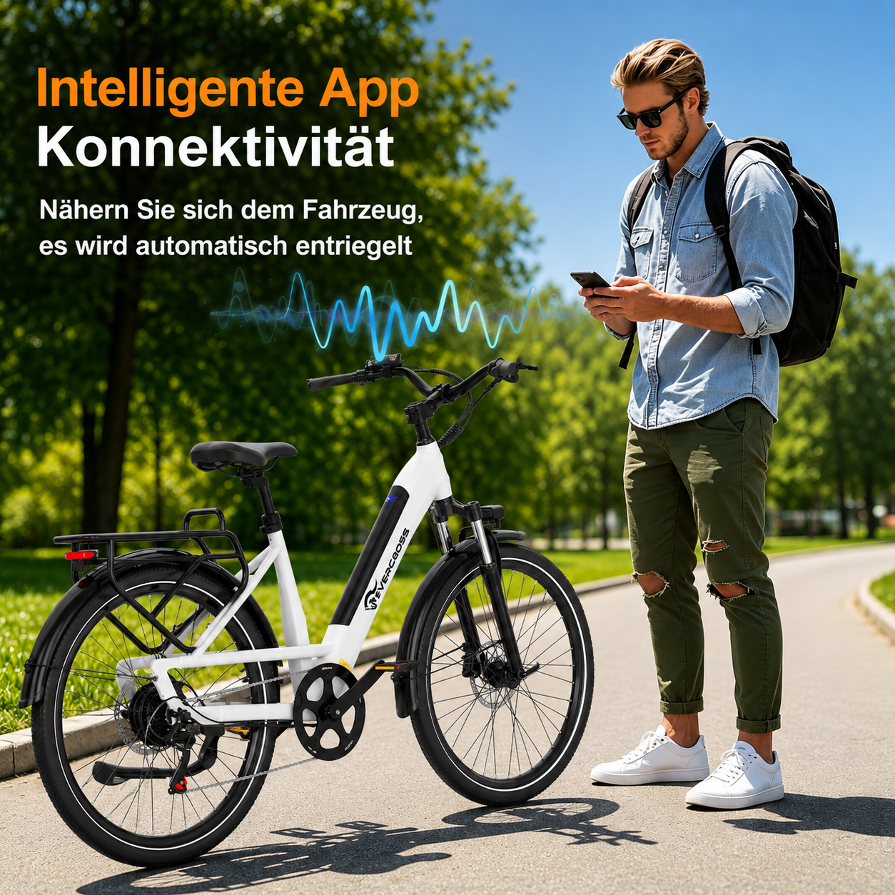 EVERCROSS EK25 Elektrofahrrad für Erwachsene