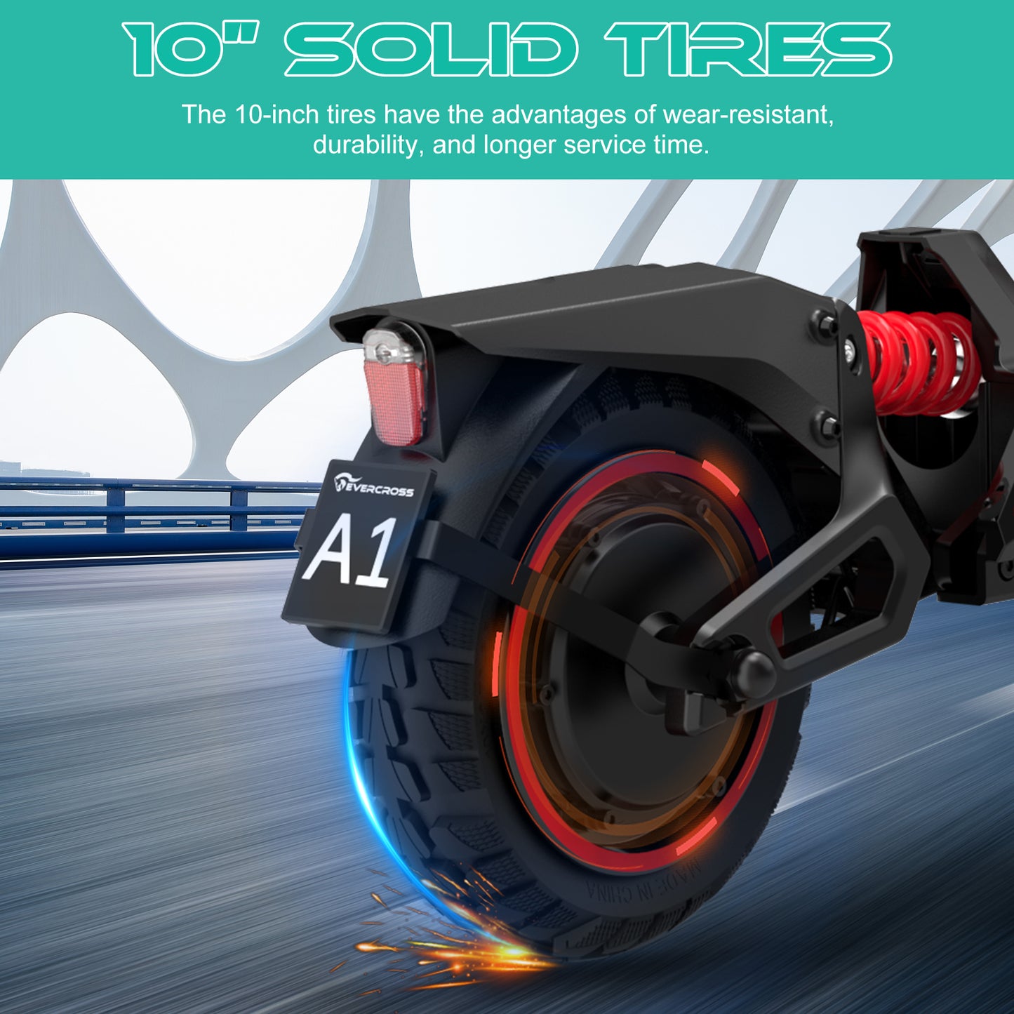 EVERCROSS A1 Faltbarer Elektroroller(NO ABE)