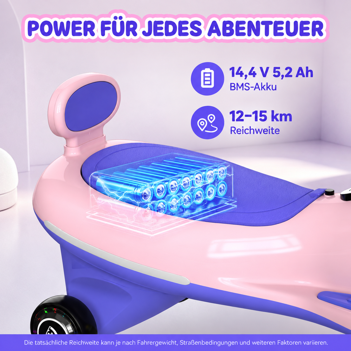EVERCROSS EV7 Elektrisches Rutschauto für Kinder | 6+
