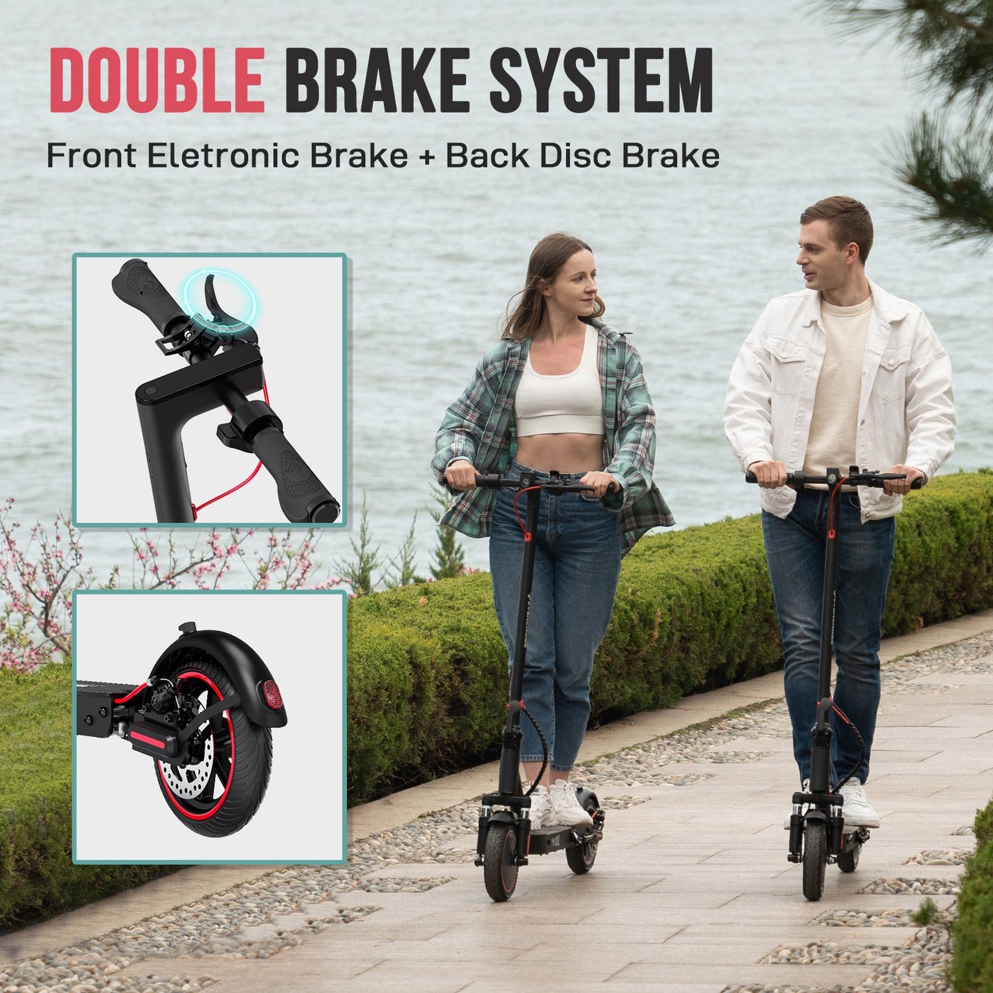 EVERCROSS EV85F Klappbarer E-Scooter-Nicht-ABE