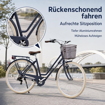 EVERCROSS EM10 28-Zoll-Citybike für Erwachsene