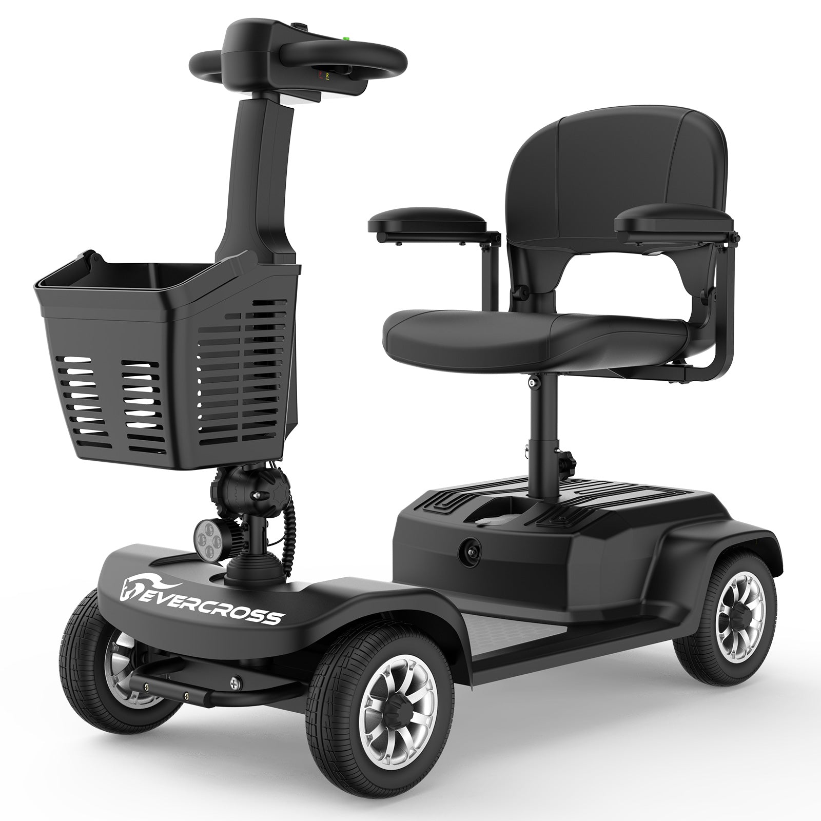 EVERCROSS L6 Elektromobil – faltbar, 4-Rad, mit Korb