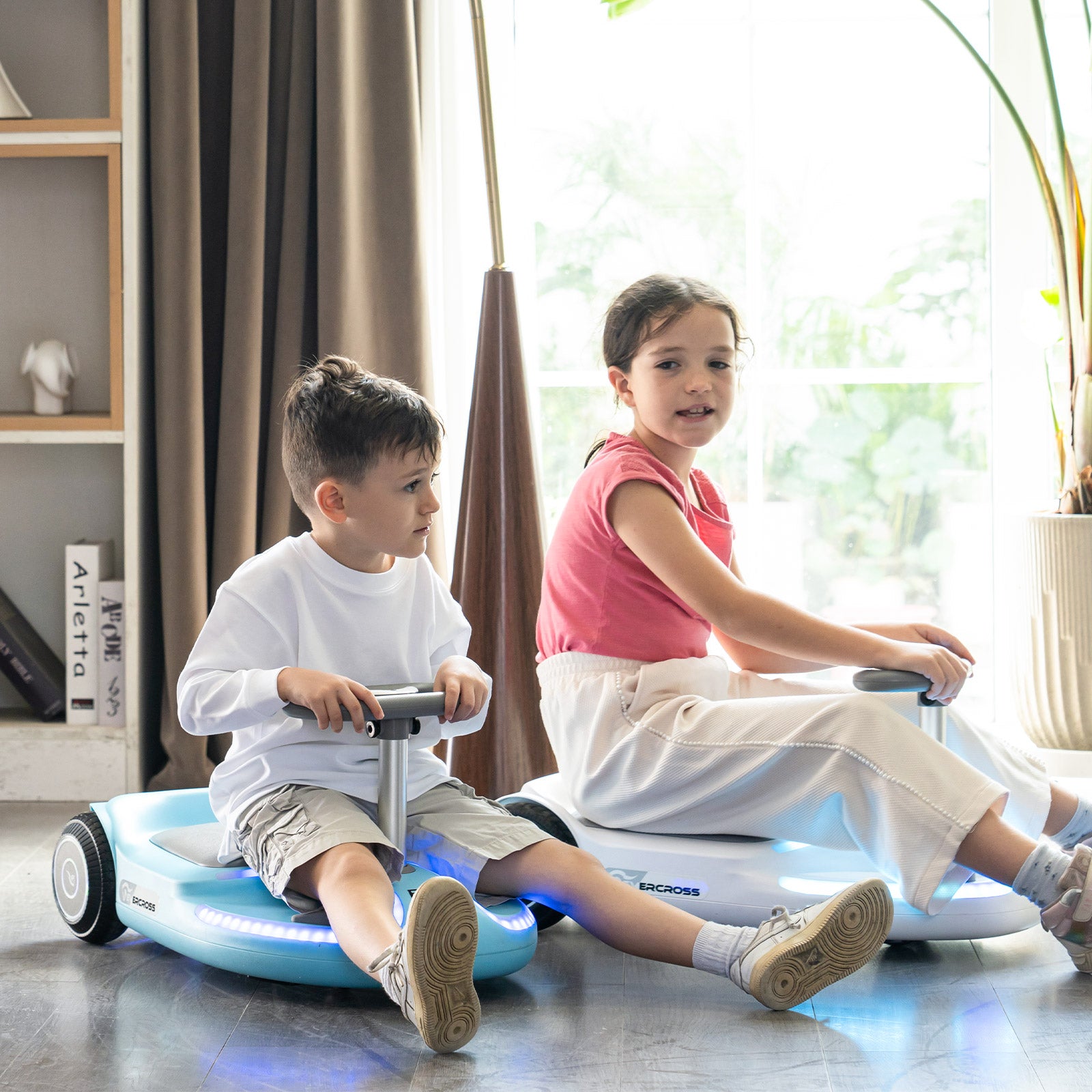 EVERCROSS EV6 Elektroauto für Kinder | 4-in-1 Kinderfahrzeug