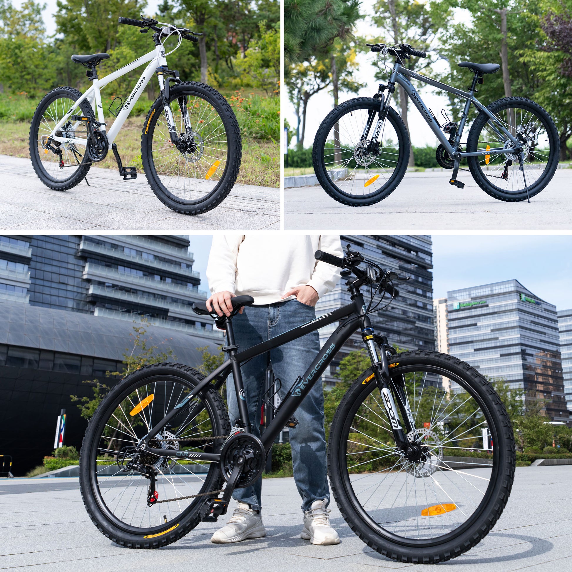 EVERCROSS EM3 Hardtail-Mountainbike (Fahrrad)