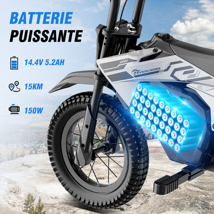 EVERCROSS EV13M Kinder-Elektromotorrad für Kinder von 3-7 Jahren