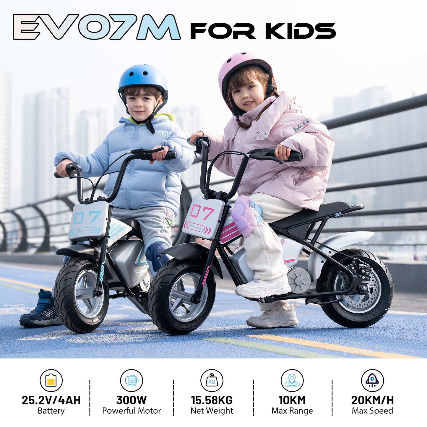 EVERCROSS EV07M Motor eléctrico para niños