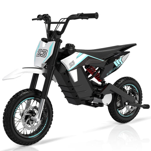 EVERCROSS EV65M Electric Dirt Bike,800W Electric Motorcycle,19MPH & 12.4 Miles Long-Range,3-Speed Modes Motorcycle for Teenagers