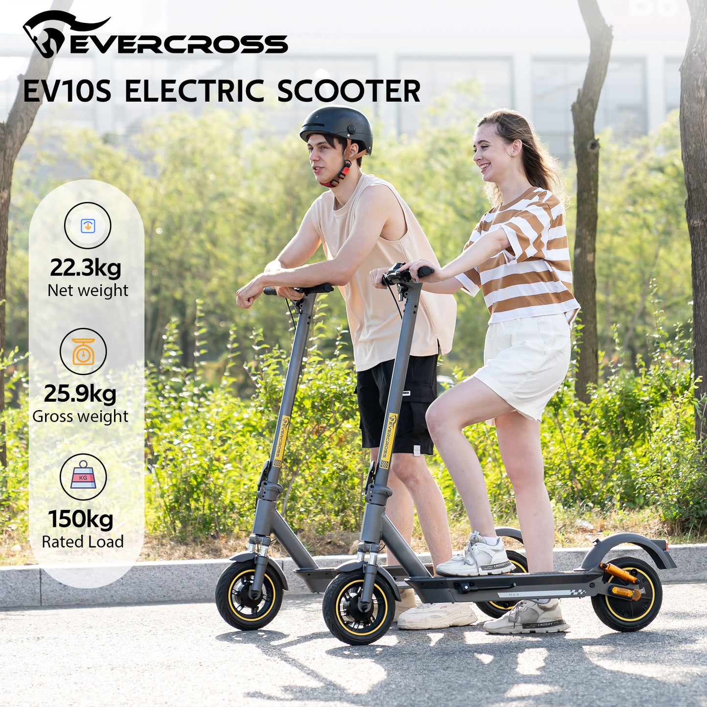 Rullo elettrico Faltbarer EVERCROSS EV10S (ABE)