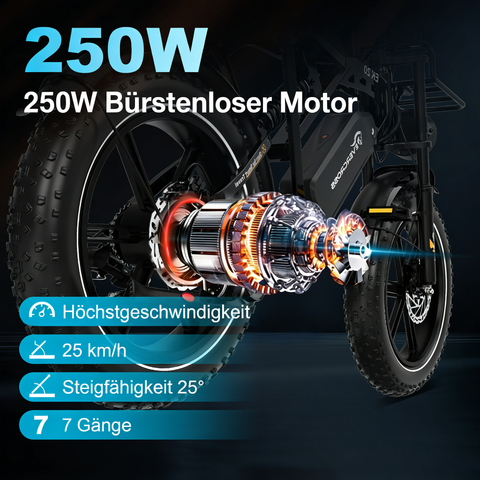 EVERCROSS EK20 Electro-Fatbike
