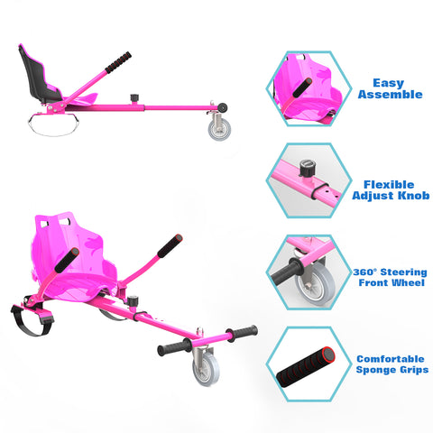 EVERCROSS Accesorio de asiento hoverboard, adecuado para niños y adultos