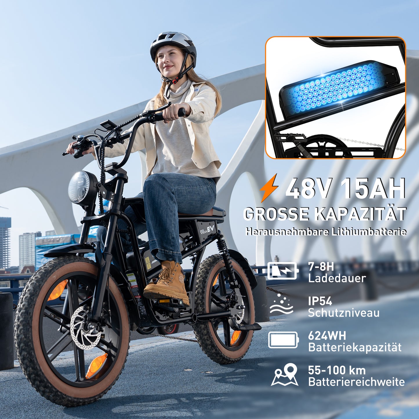 EVERCROSS EK30 Elektrofahrrad