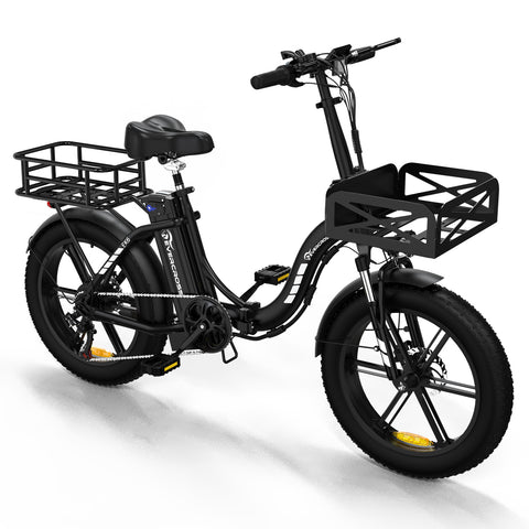 EVERCROSS EK6 Faltbare Elektro fahrräder mit 20 "x 4,0 Fett reifen