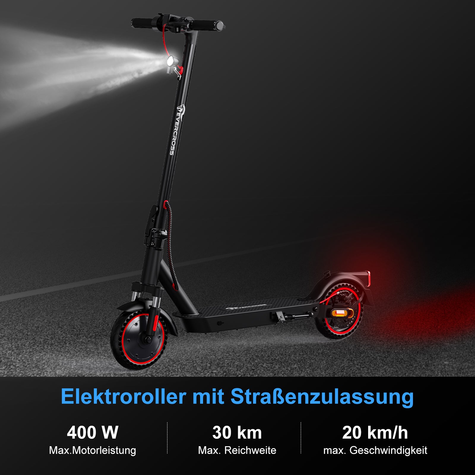 EVERCROSS EV85F ABE Faltbarer Elektroroller