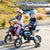 HOVERMAX H12M 24V Electric Dirt Bike, 300W Electric Motorcycle 12.5MPH Max Speed, 12in. Air-Filled Tires motocross for Kids Teens, Pink