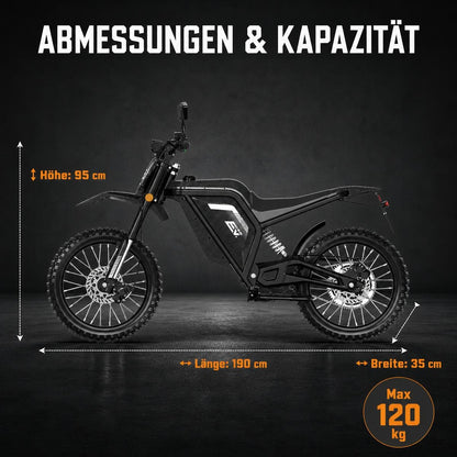 EVERCROSS EV22M E-Motorroller mit Straßenzulassung