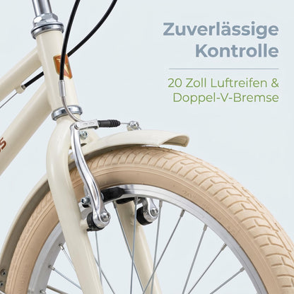 EVERCROSS EM2 Kids' Bicycle 20 inch Retro for children aged 6 and up