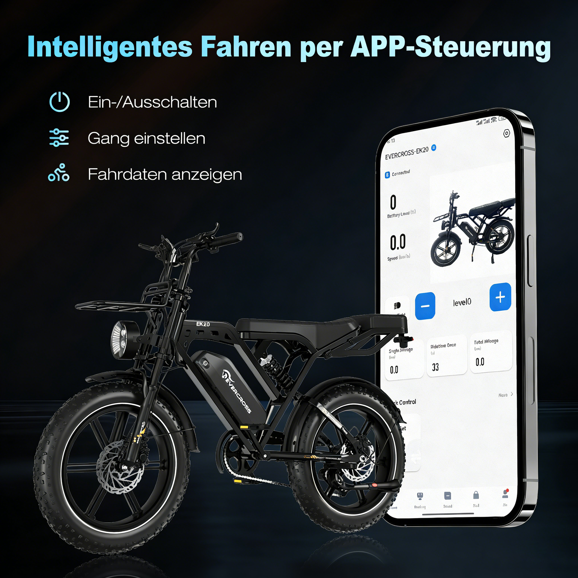 EVERCROSS EK20 Electro-Fatbike