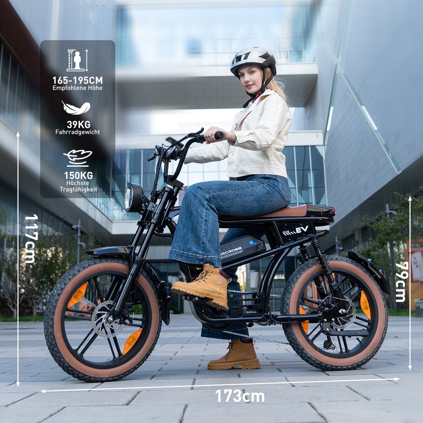 EVERCROSS EK30 Elektrofahrrad