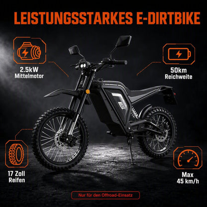 EVERCROSS EV22M E-Motorroller mit Straßenzulassung