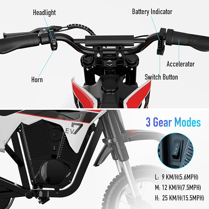 EVERCROSS EV12M 300W elektrisches Schmutz fahrrad