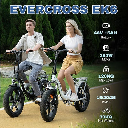 Bicicletta elettrica EVERCROSS EK6