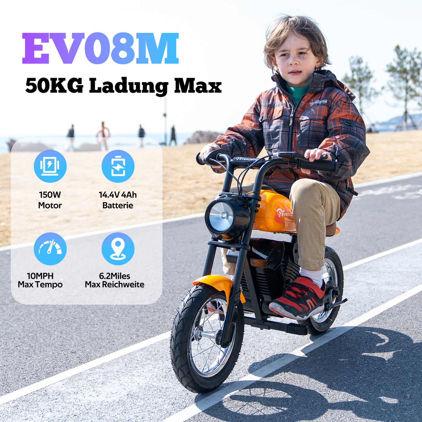 EVERCROSS EV08M Kindermotorrad