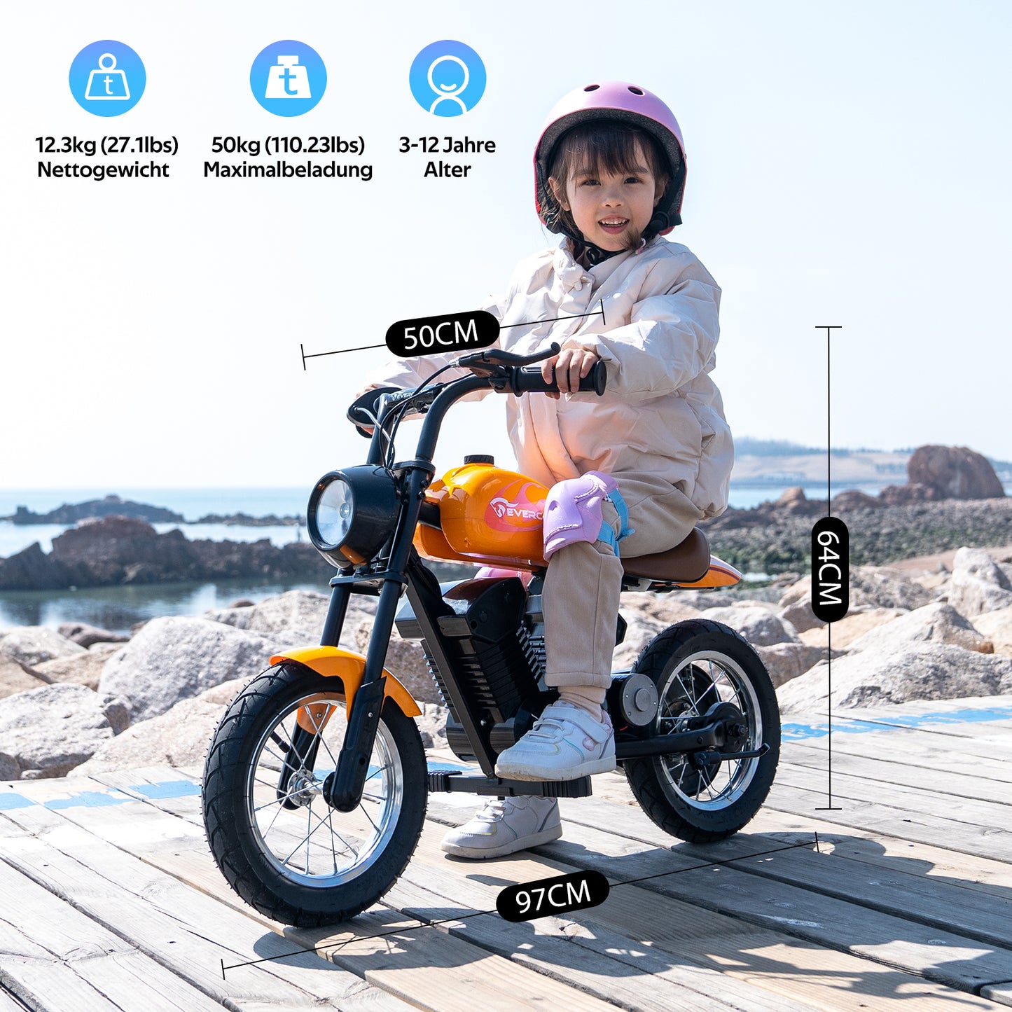 EVERCROSS EV08M Kindermotorrad