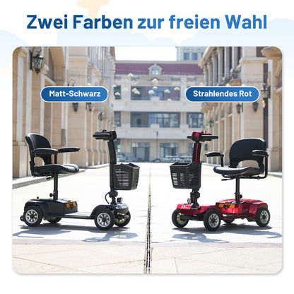 EVERCROSS L6 Elektromobil – faltbar, 4-Rad, mit Korb