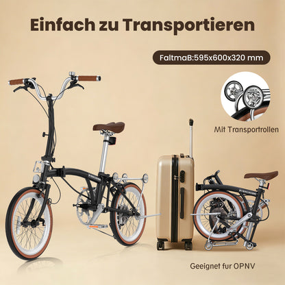 EVERCROSS EM6 16-Zoll-Klapprad