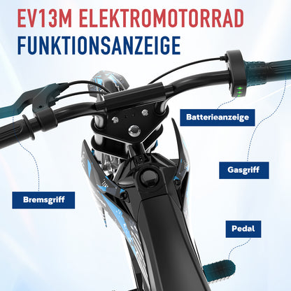 EVERCROSS EV13M Kinder-Elektromotorrad für Kinder von 3-7 Jahren