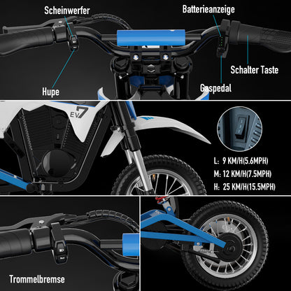 EVERCROSS EV12M PRO Kinder-Elektromotorrad