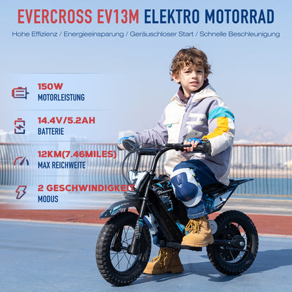 EVERCROSS EV13M Kinder-Elektromotorrad für Kinder von 3-7 Jahren