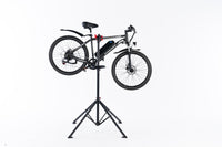 EVERCROSS Foldable bicycle repair stand with 360° rotating clamp, height adjustable up to 1.73 m, magnetic tool tray, stable tripod