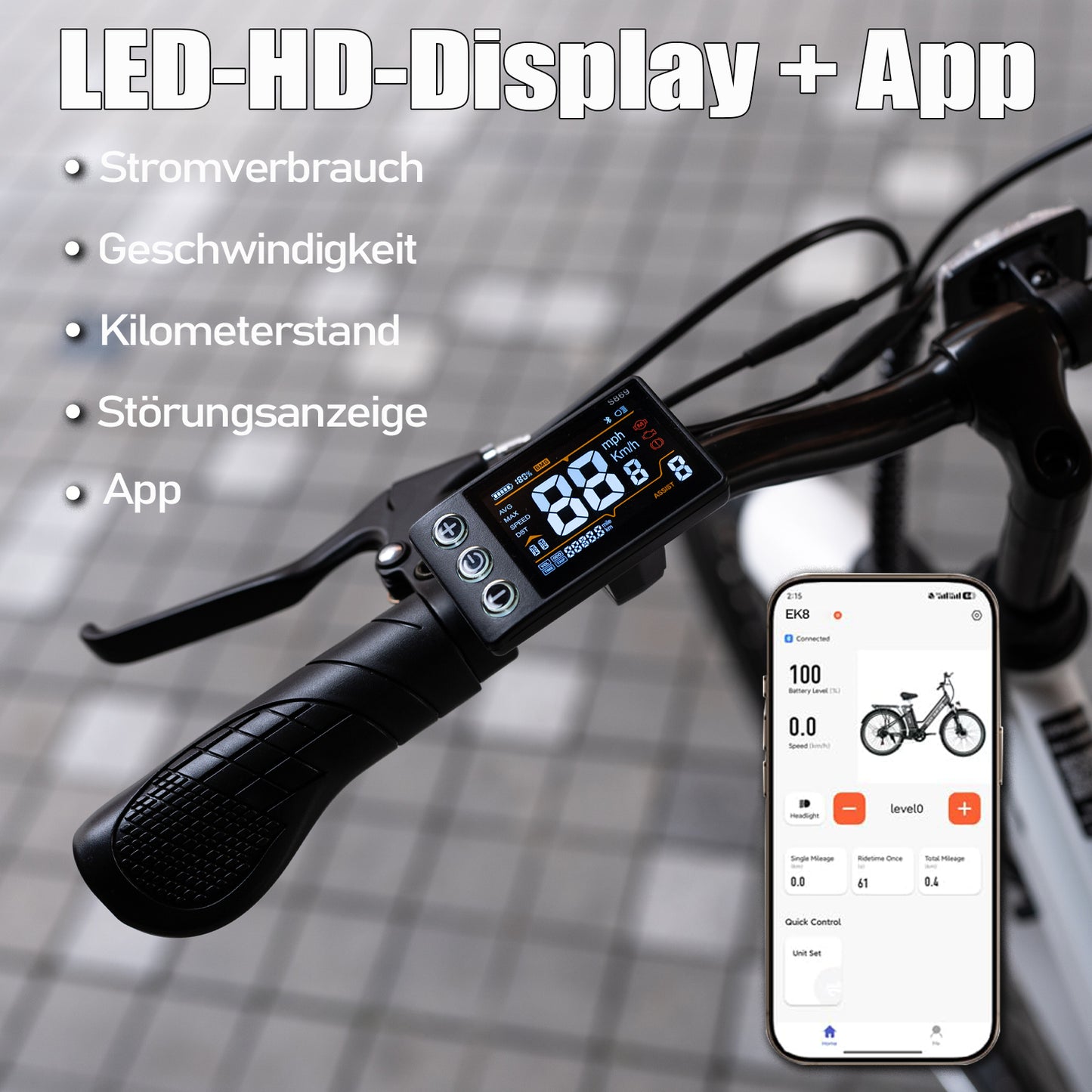 EVERCROSS EK8S Elektrofahrrad