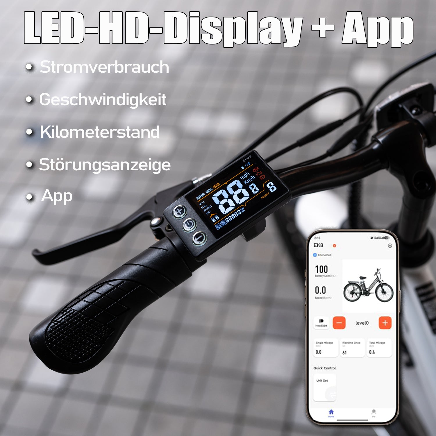 EVERCROSS EK8S Elektrofahrrad