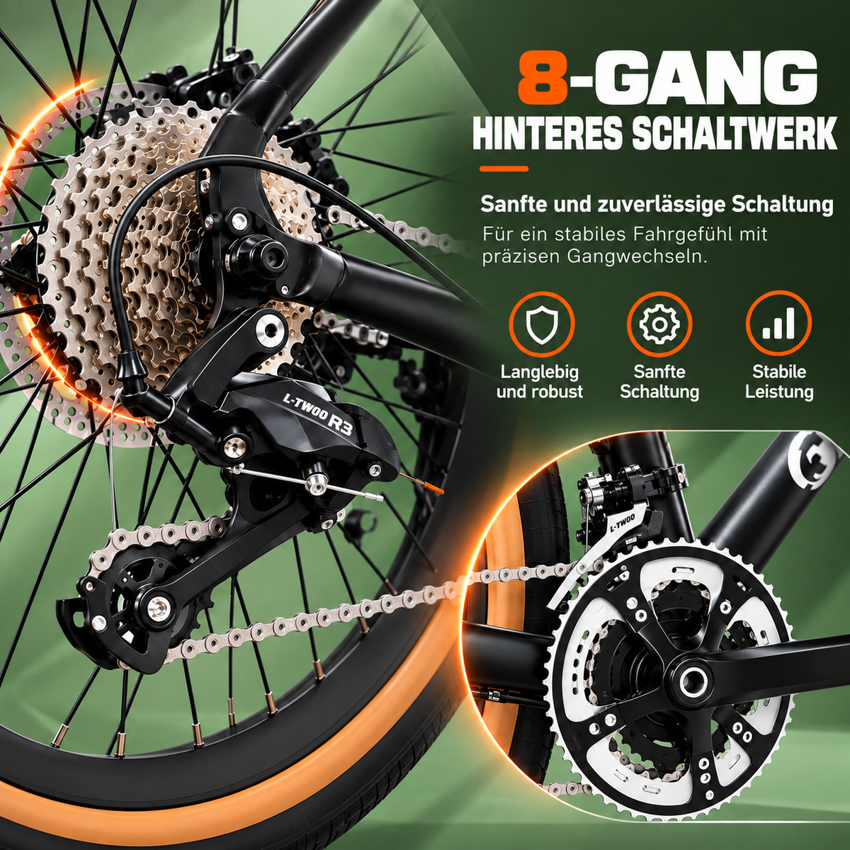 EVERCROSS EM8 mountain bike for adults