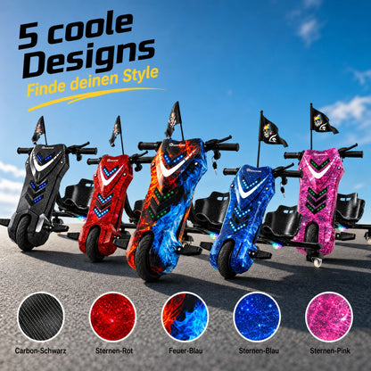EVERCROSS EV8 Peak Electric Drift Kart for Kids