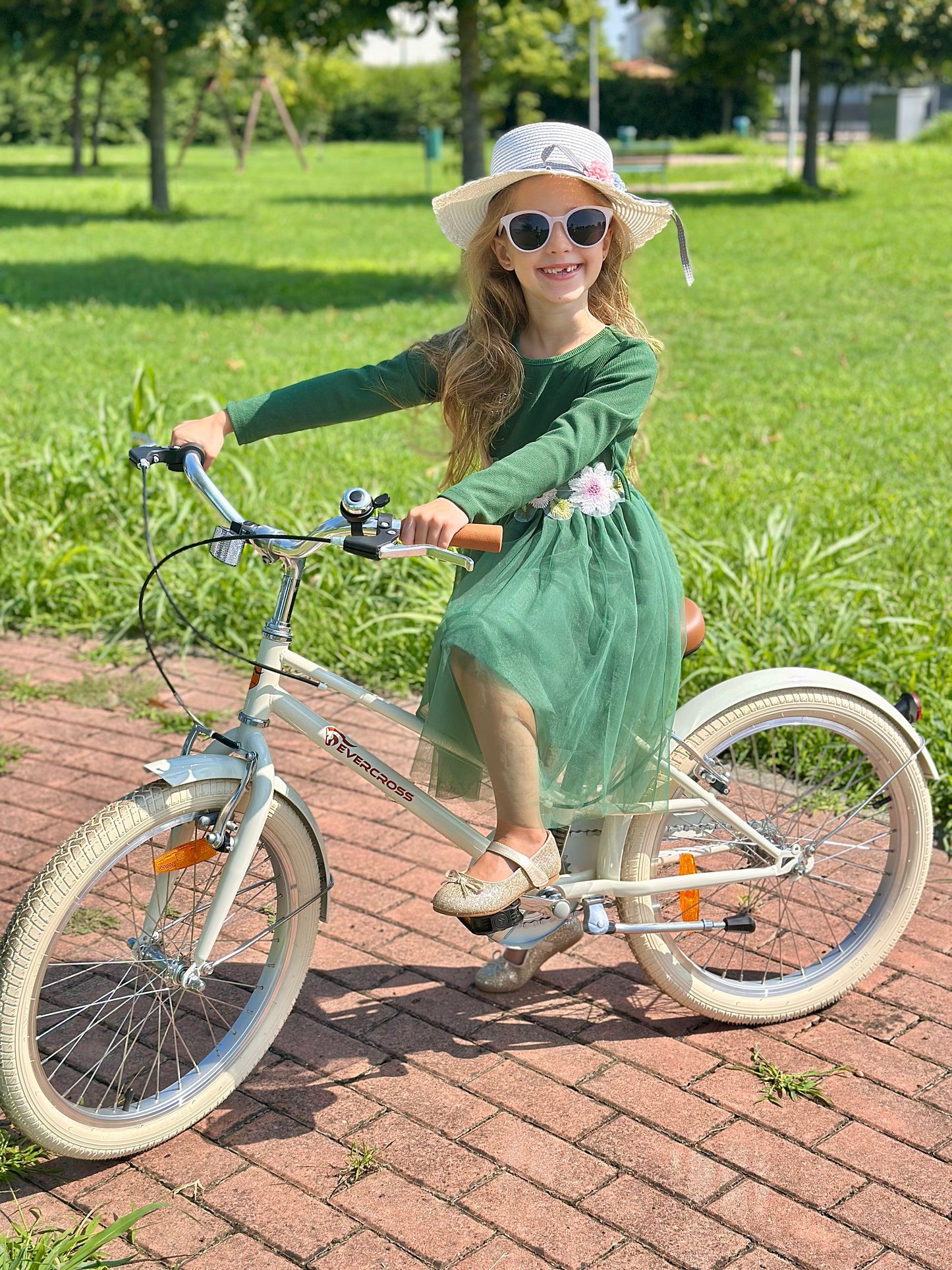 EVERCROSS EM2 Kinderfahrrad 20 Zoll Retro für Kinder ab 6 Jahren