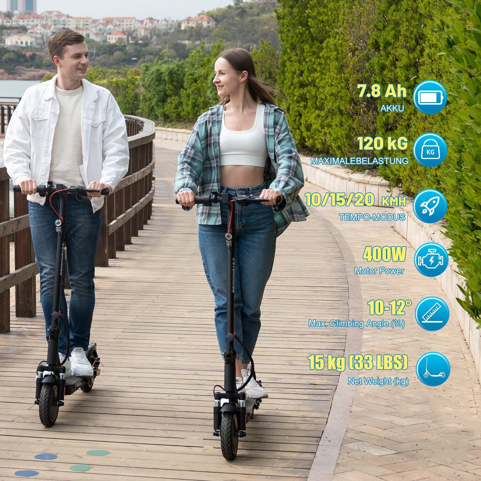 EVERCROSS EV85F Foldable Electric Scooter (ABE)