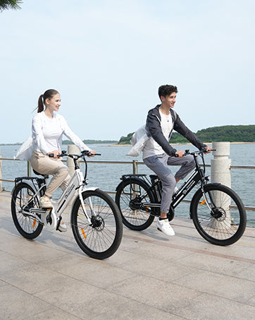 Vélo électrique pour adulte EVERCROSS EK8S, vélo électrique 26 ''Pedal-Assist