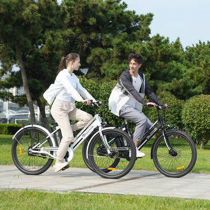 EVERCROSS EK 8S elektrische fiets voor volwassenen, 26 ''Pedal-Assist elektrische fiets