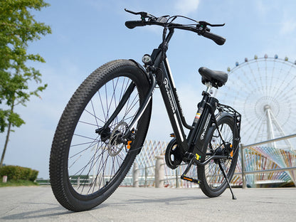 EVERCROSS EK 8S elektrische fiets voor volwassenen, 26 ''Pedal-Assist elektrische fiets