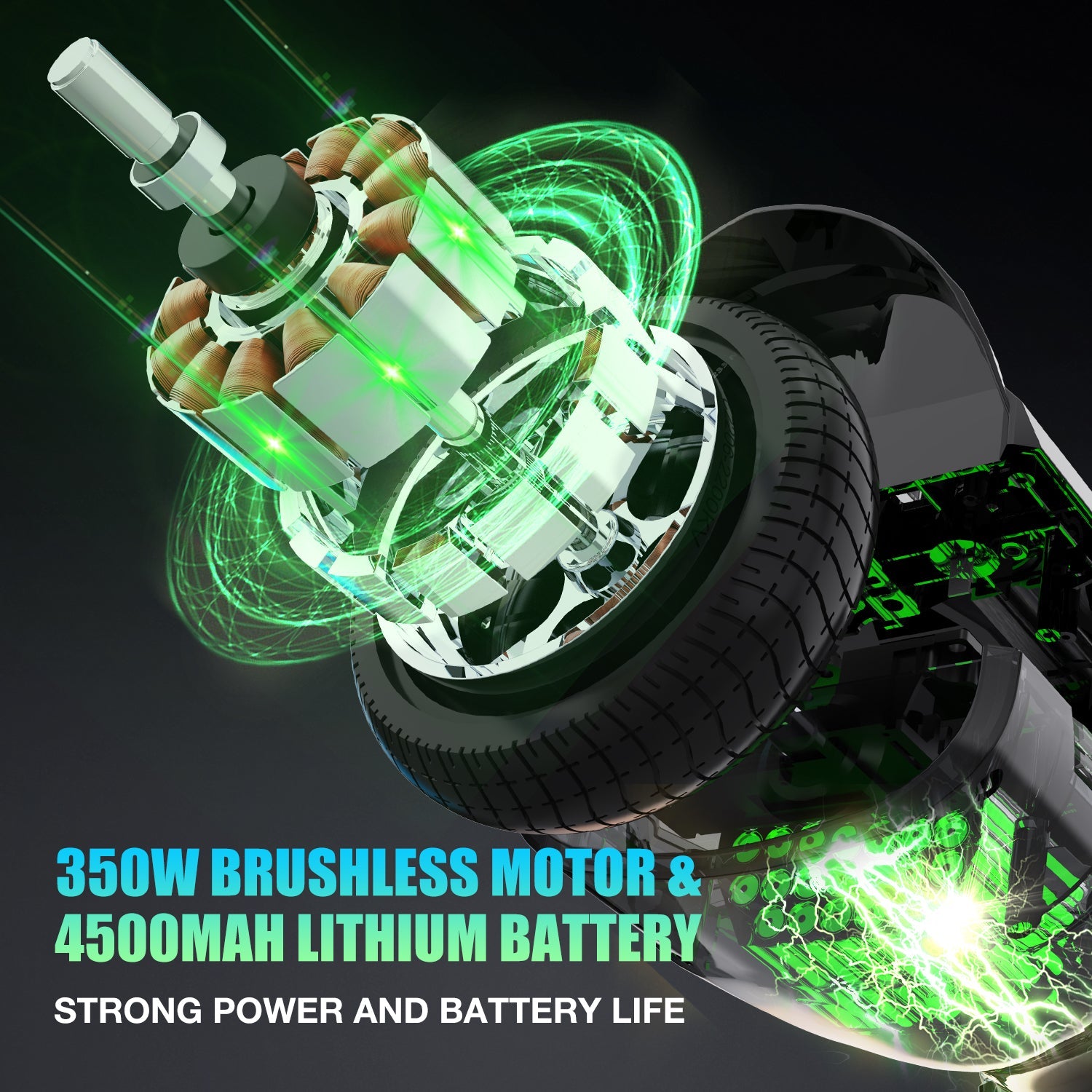 EVERCROSS Hoverboard, 6.5 Inch Self Balancing Hoverboards with Bluetooth