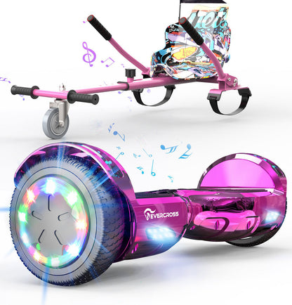 EVERCROSS Hover board, selbst ausgleichende Roller 6,5 "mit Sitz